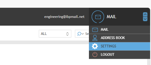 change password 1 - menu